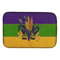 Carolines Treasures Carolines Treasures 8387DDM Mardi Gras Mask Dish Drying Mat 8387DDM